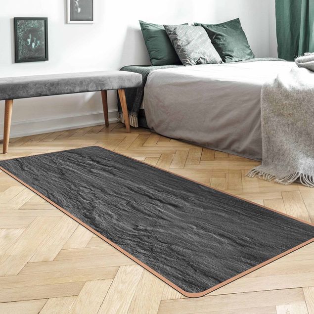 Moderner Teppich Schiefer