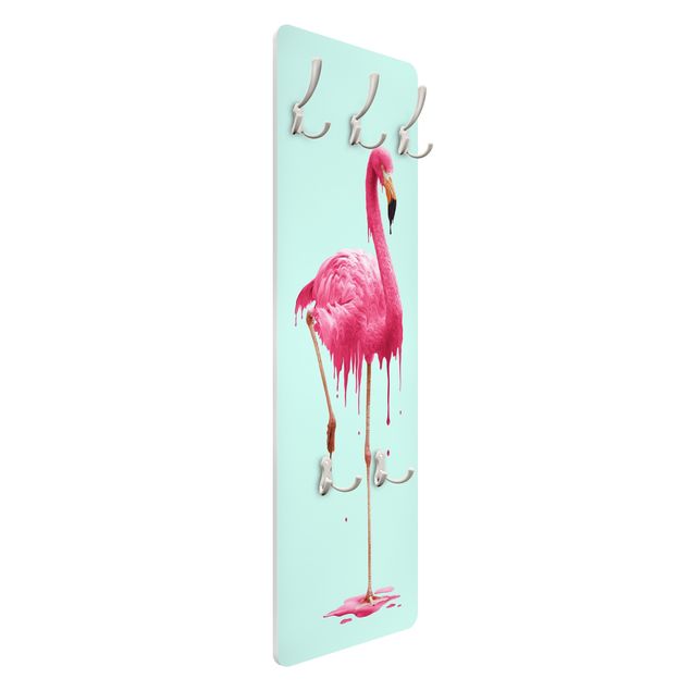 Garderobe - Jonas Loose - Schmelzender Flamingo