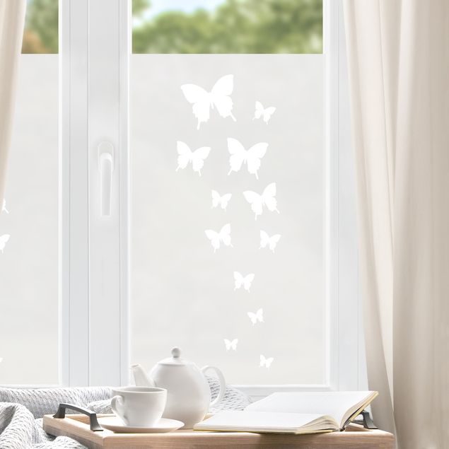 Tier Fensterbilder Schmetterlingsdeko II