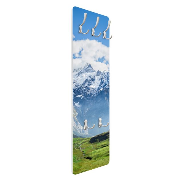 Garderobe - Schweizer Alpenpanorama