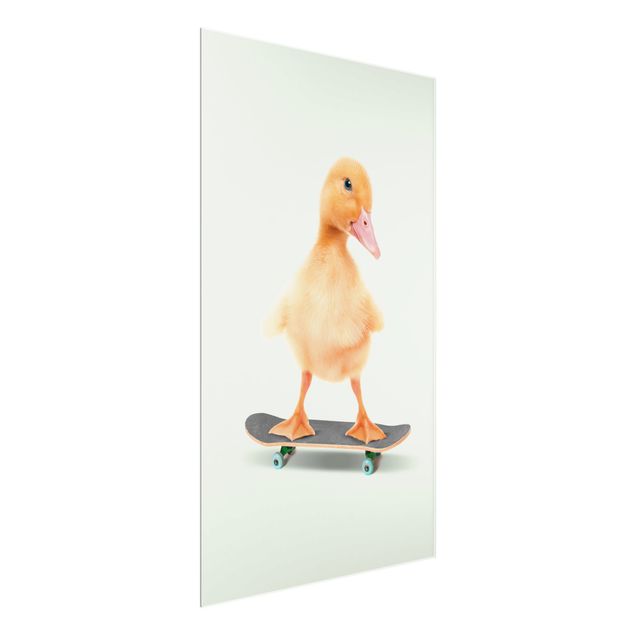 Schöne Wandbilder Skate Ente