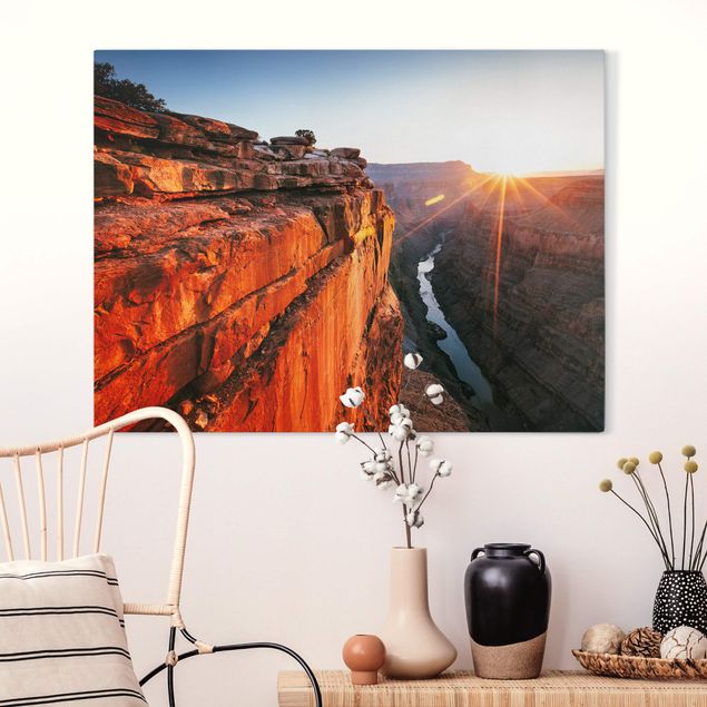 Wandbilder XXL Sonne im Grand Canyon