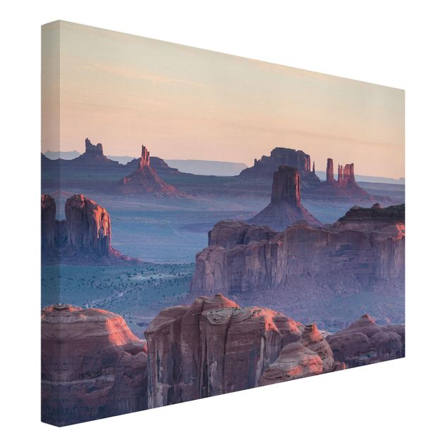 Leinwandbilder Wohnzimmer modern Sonnenaufgang in Arizona