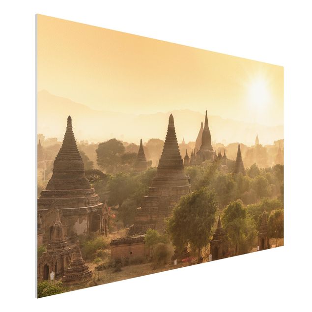 Forex Bilder Sonnenuntergang über Bagan