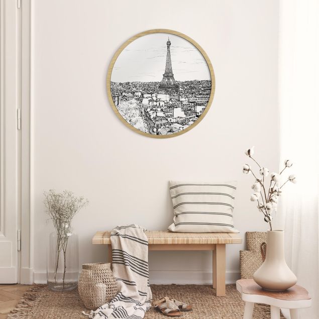Bilder für die Wand Stadtstudie - Paris