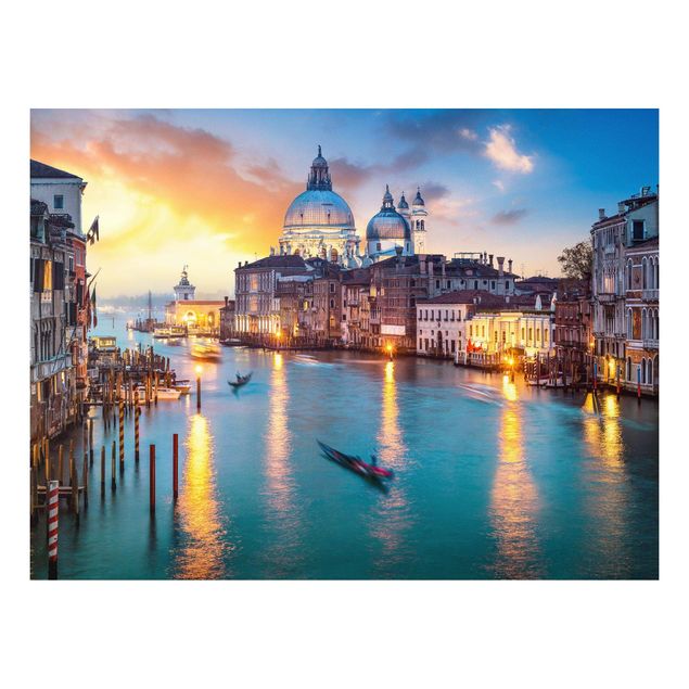 Bilder für die Wand Sunset in Venice