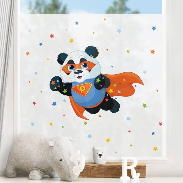 Fensterfolie Farbig Super Panda