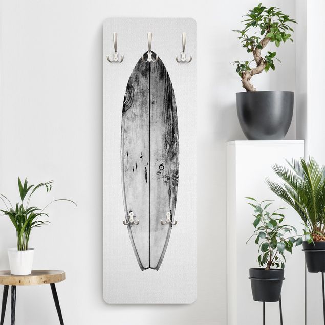 Garderobenpaneel Surfboard