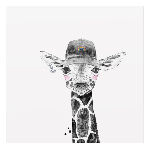 Fensterbilder Tier Party - Giraffe