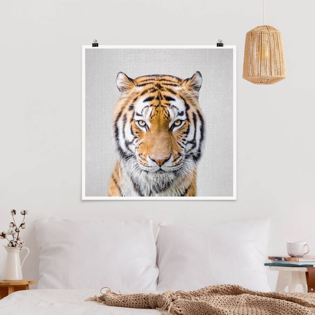 Wandbilder Tiere Tiger Tiago