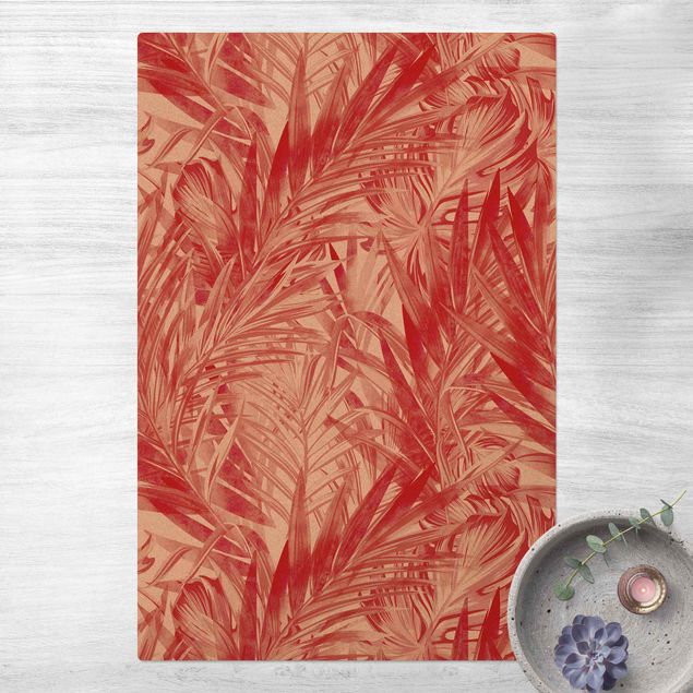 Teppiche Tropisches Unterholz Rot