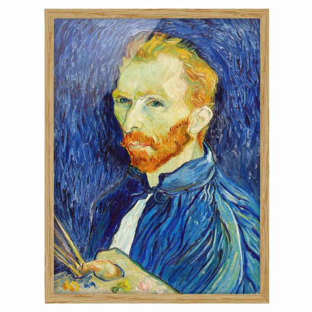 Bild mit Rahmen - Van Gogh - Selbstbildnis