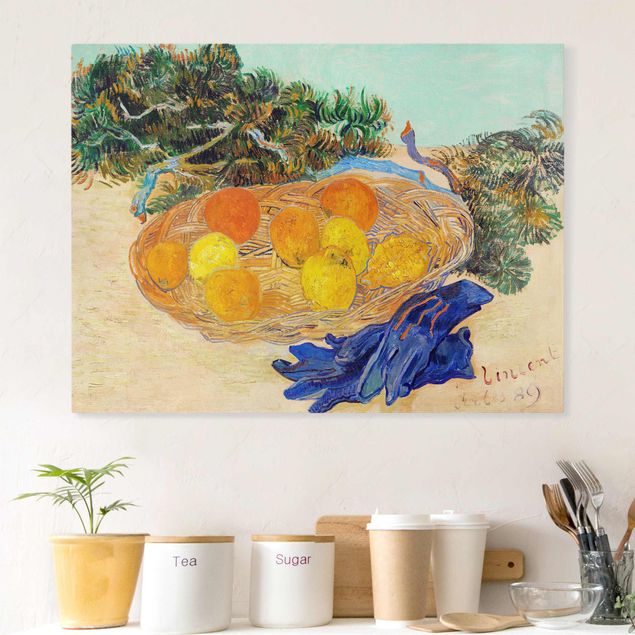 Wandbilder XXL Van Gogh - Stillleben mit Orangen