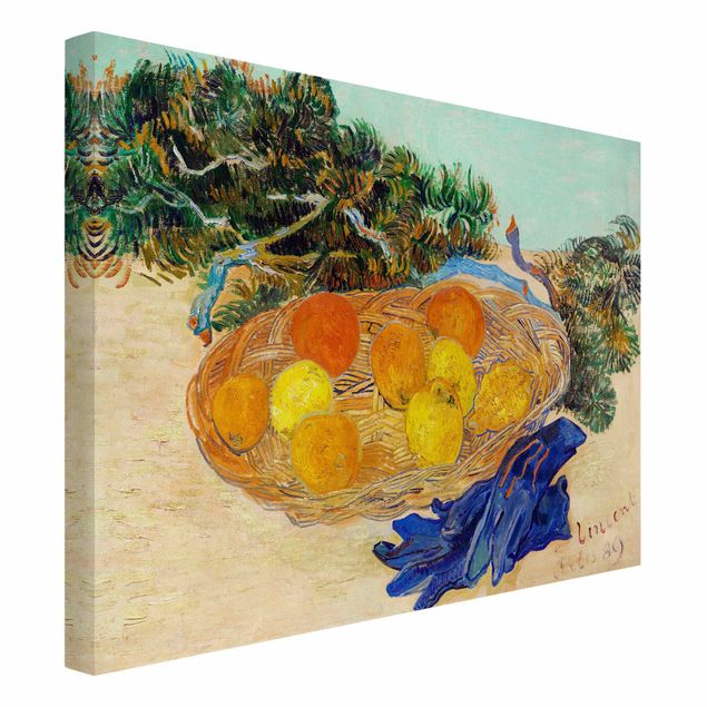 Leinwandbilder Van Gogh - Stillleben mit Orangen