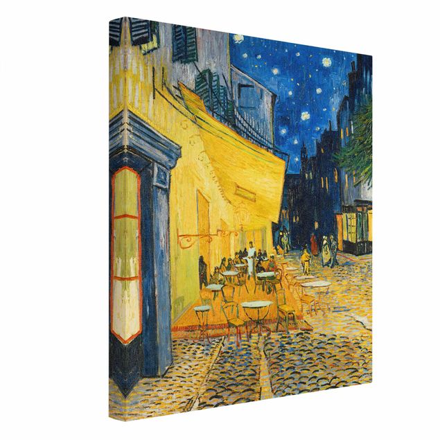 Wandbilder Städte Vincent van Gogh - Café-Terrasse in Arles