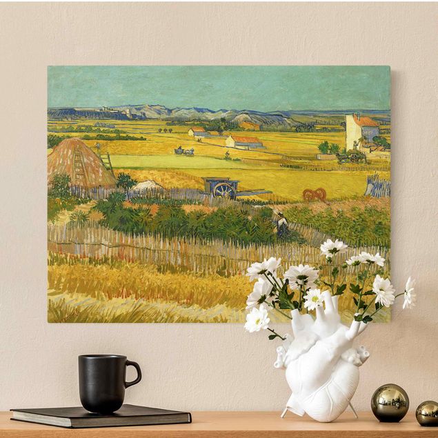 Kunstdrucke Impressionismus Vincent van Gogh - Die Ernte