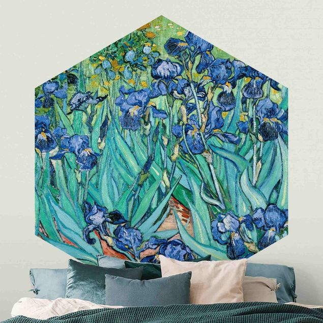 Pointillismus Bilder Vincent van Gogh - Iris