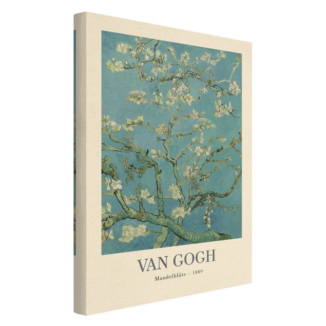 Leinwandbilder Muster Vincent van Gogh - Mandelblüte - Museumsedition