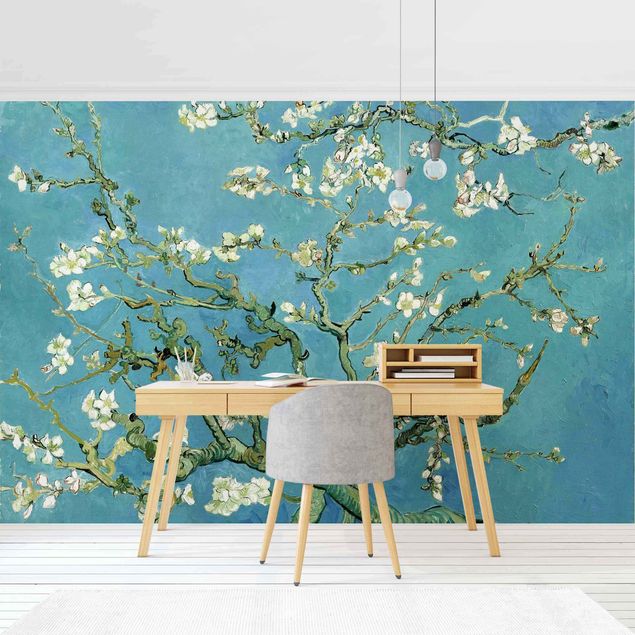 Pointillismus Bilder Vincent van Gogh - Mandelblüte