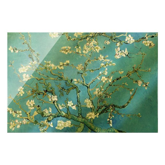 Glasbilder Pflanzen Vincent van Gogh - Mandelblüte