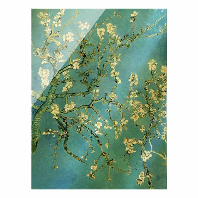 Glasbilder Blumen Vincent van Gogh - Mandelblüte