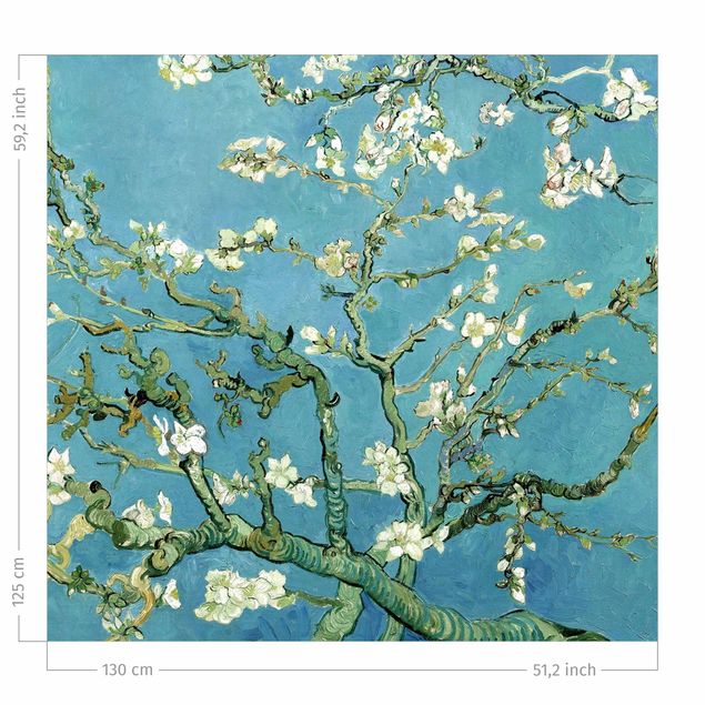 Kunstdruck Pointillismus Vincent van Gogh - Mandelblüte