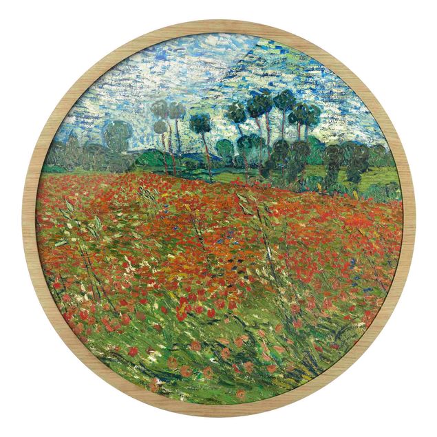 Post Impressionismus Bilder Vincent van Gogh - Mohnfeld