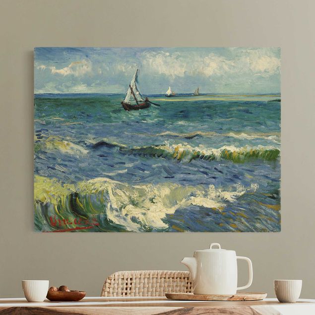 Leinwandbilder Meer Vincent van Gogh - Seelandschaft
