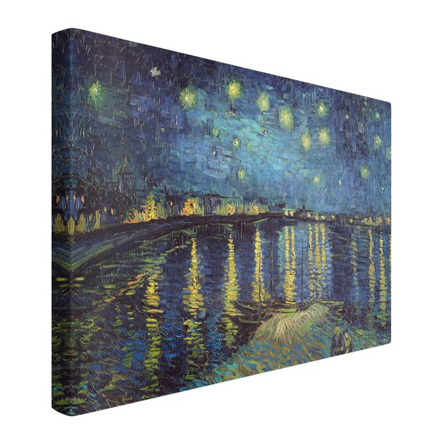 Schöne Wandbilder Vincent van Gogh - Sternennacht über der Rhône