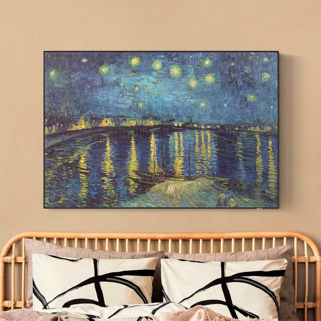 Post Impressionismus Bilder Vincent van Gogh - Sternennacht über der Rhône