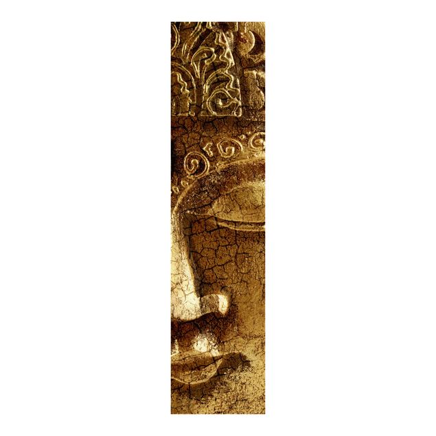 Schiebegardinen mit Motiv 3-teilig Vintage Buddha