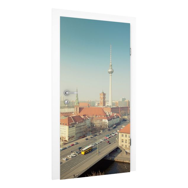 Moderne Tapeten Berlin am Morgen