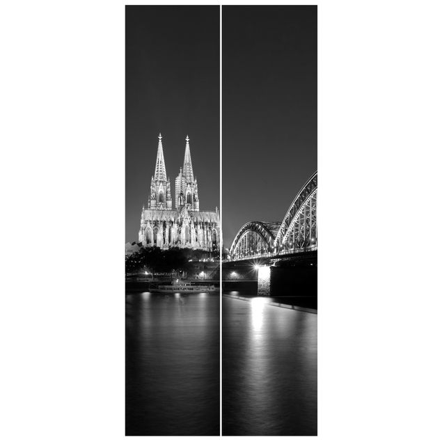 Fototapete Köln bei Nacht II
