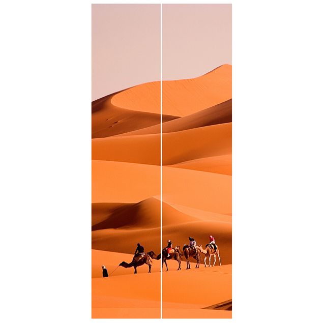 Tapete gelb Namib Desert