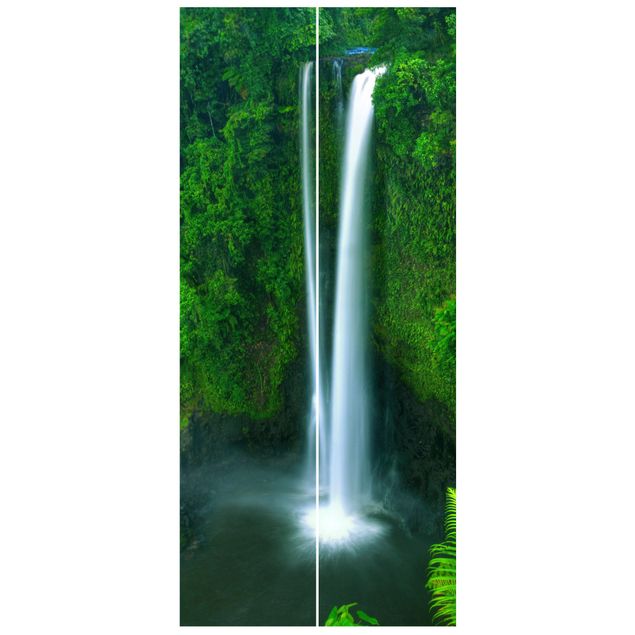 Fototapete Natur Paradiesischer Wasserfall