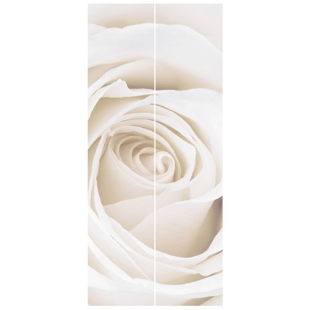 Moderne Tapeten Pretty White Rose