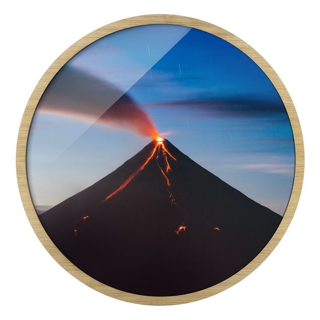 Bilder mit Rahmen Vulkan