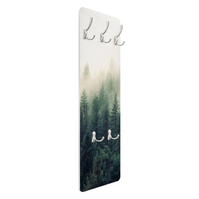 Garderobe - Wald im Nebel Erwachen