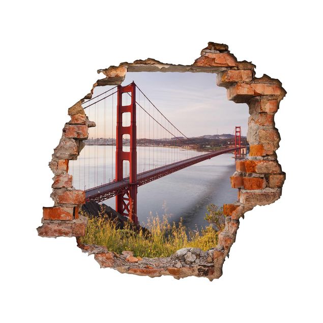 Wandtattoo Golden Gate Bridge in San Francisco