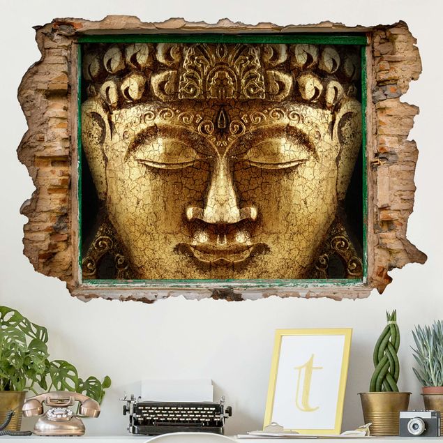 3D Wandtattoo Vintage Buddha