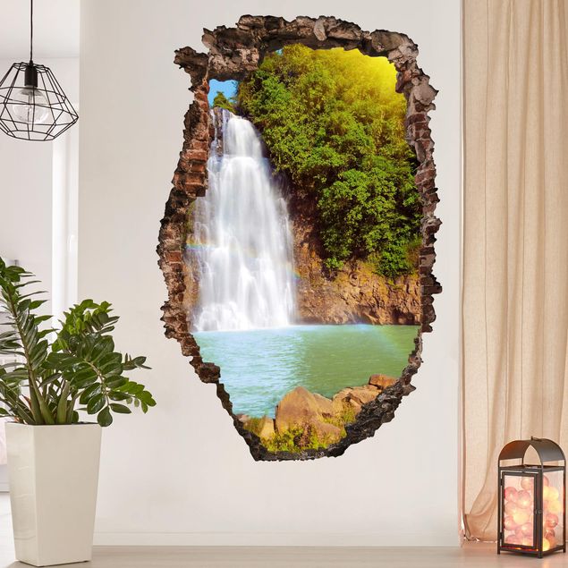 3D Wandtattoo Wasserfall Romantik