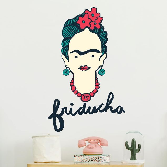 Wandtattoo Sprüche Frida Kahlo - Friducha