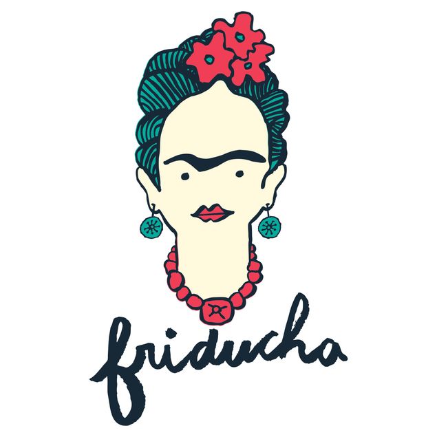 Wandtattoo - Frida Kahlo - Friducha