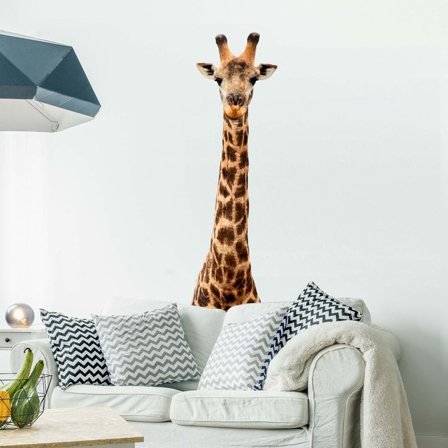 Wandtattoo Giraffe Giraffenkopf