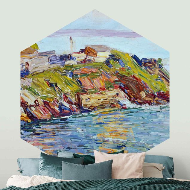 Kunstdruck Expressionismus Wassily Kandinsky - Bucht Rapallo