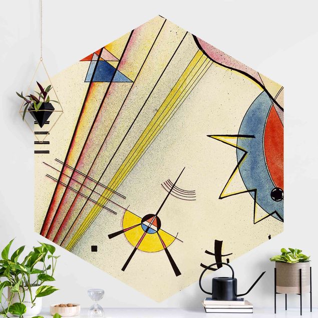 Abstrakte Bilder Wassily Kandinsky - Deutliche Verbindung