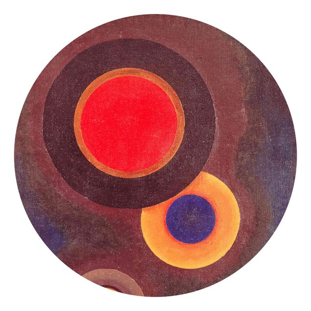 Tapete Wassily Kandinsky - Kreise und Linien