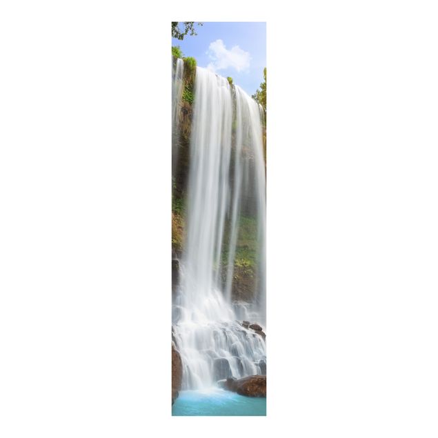 Schiebegardinen mit Motiv 3-teilig Waterfalls