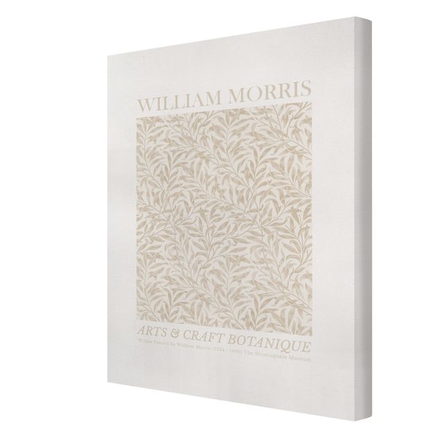 Leinwandbilder William Morris - Willow Pattern Beige