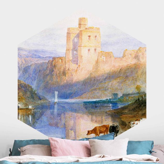 Romantik Bilder William Turner - Norham Castle